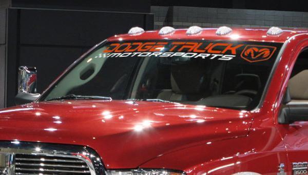 DODGE TRUCK MOTORSPORTS RAM 3500 1500 2500 Windshield stickers