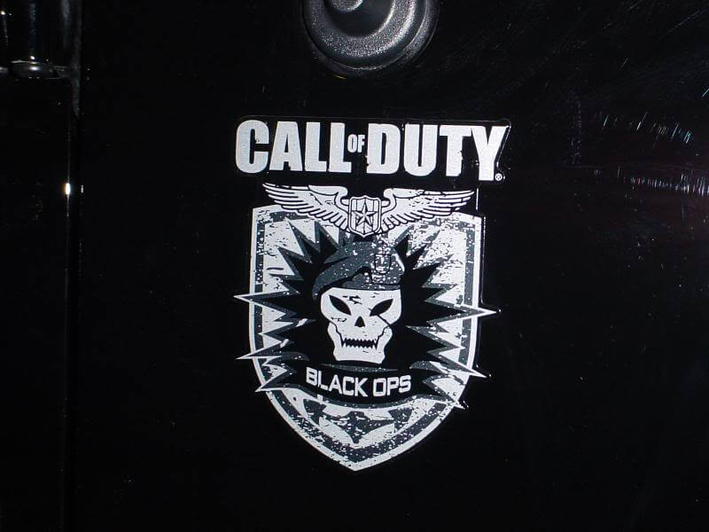 Jeep Wrangler Call Of Duty Black Ops Decal Sticker