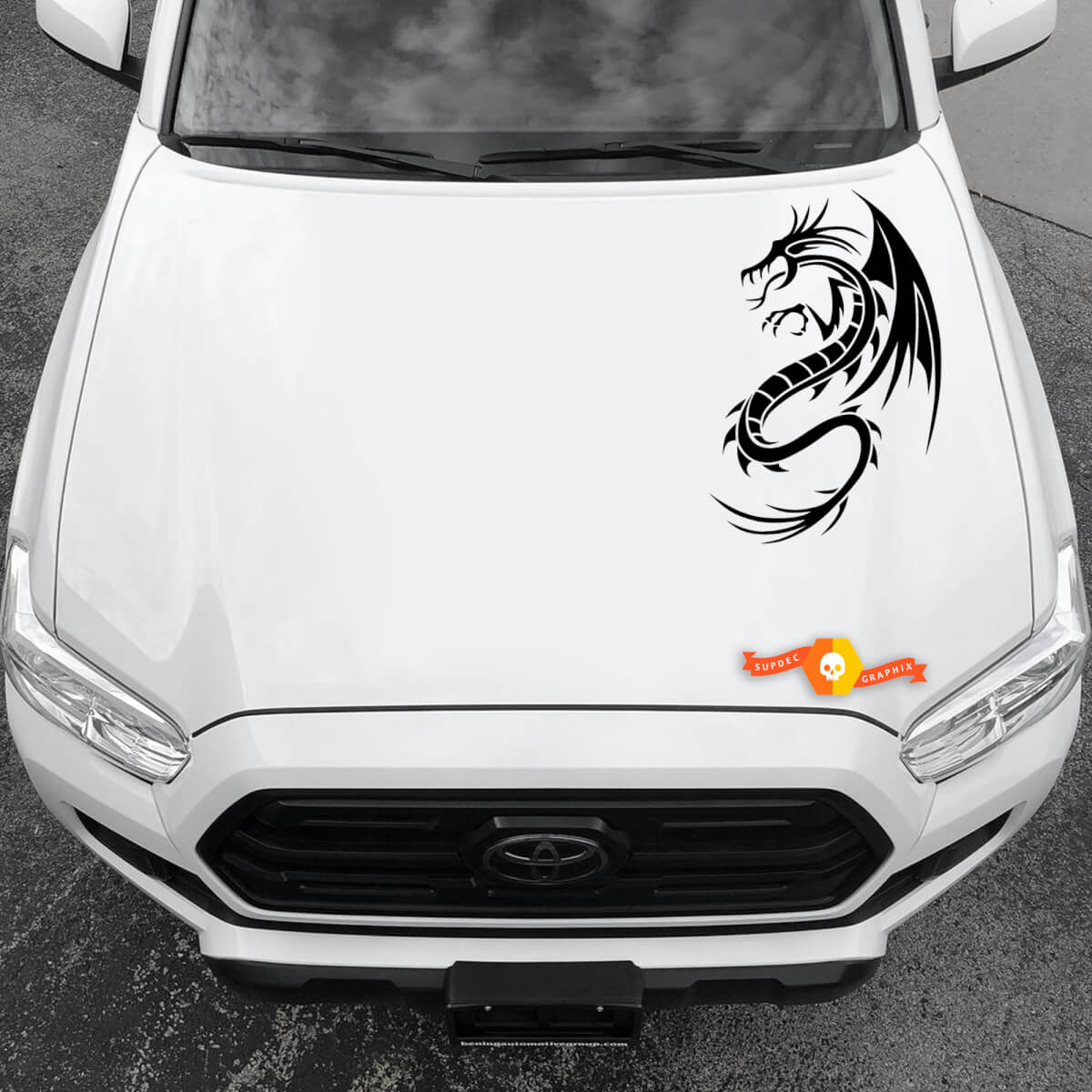 Vinyl Decals Graphic Stickers Car  hood New Dragons abstract 2022 - 6