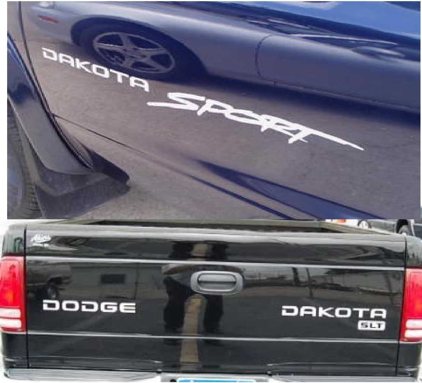 Dodge Dakota Sport decal sticker kit Dodge many colors
