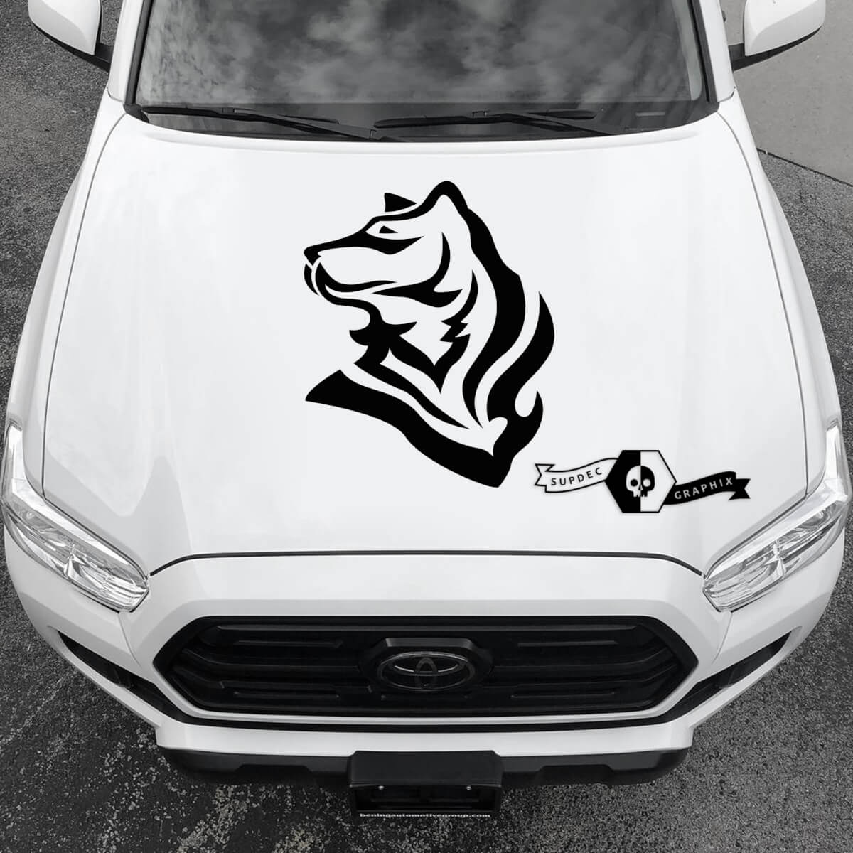 Any Cars Animals Hood 2022+ New Truck Vinyl Decal Graphic