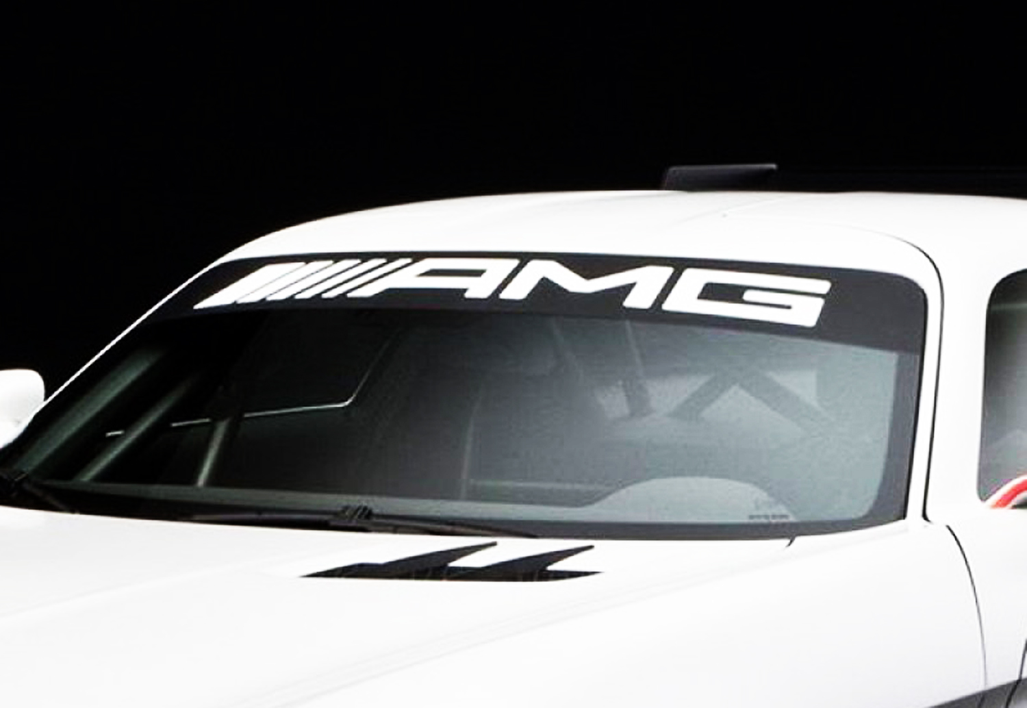 AMG Mercedes Benz Windshield ML350 C250 GL550 decal sticker
