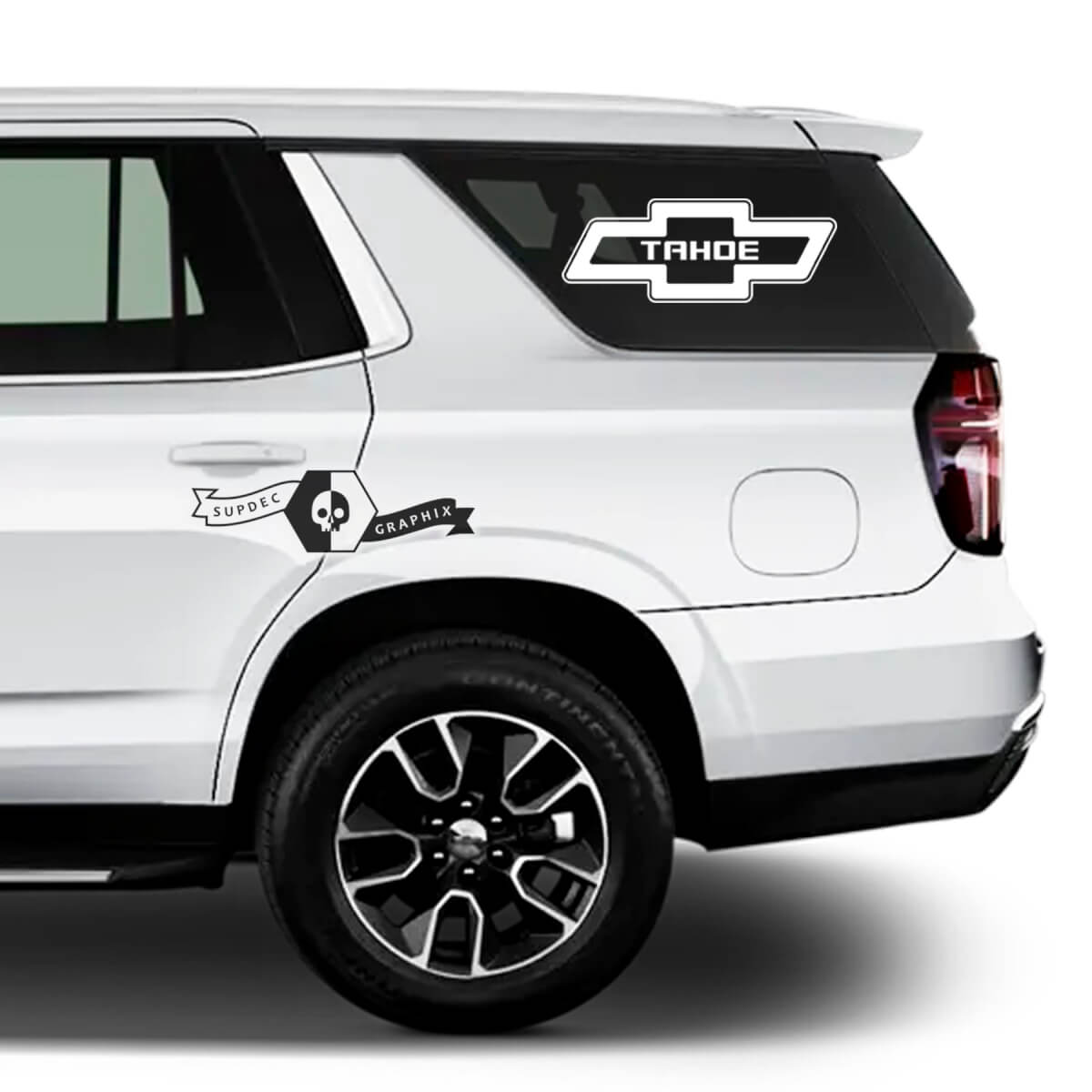 2X 2020 2021 2022 2023 + Graphics Chevrolet Tahoe Logo Vinyl Vinyl Decal Sticker
