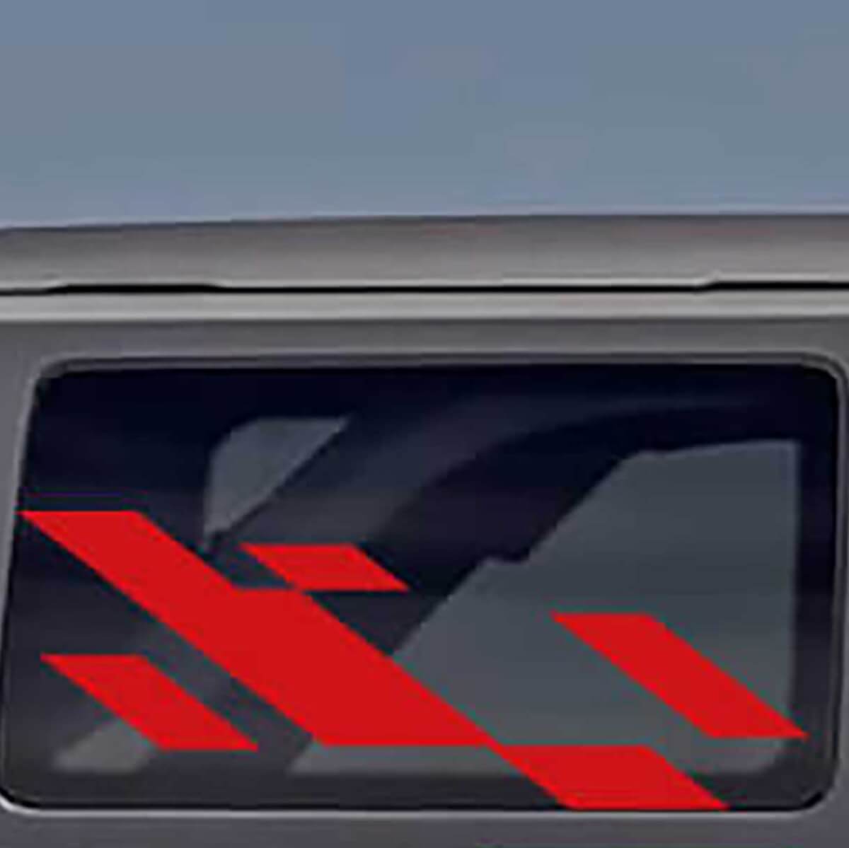 Rear Side Window Vinyl Decal Sticker Graphics Kit to suit Ford Bronco
