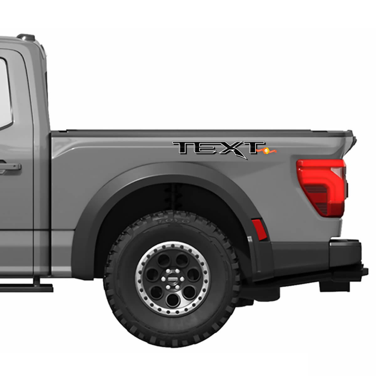 Gen 3 truck power truck Side Bed Decal Sticker Vinyl Graphics Logo
