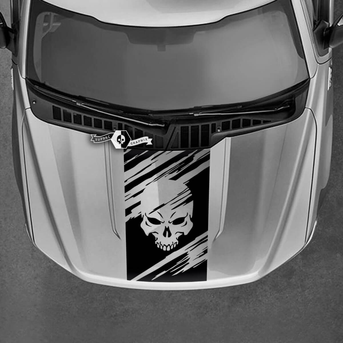 Hood Ford Maverick Punisher Destroyed Graphics Decals Any Colors Maverick Stickers
