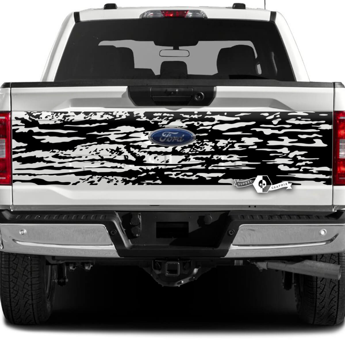 Ford F-150 XLT Tailgate Splash Mud Graphics Side Decals Stickers
