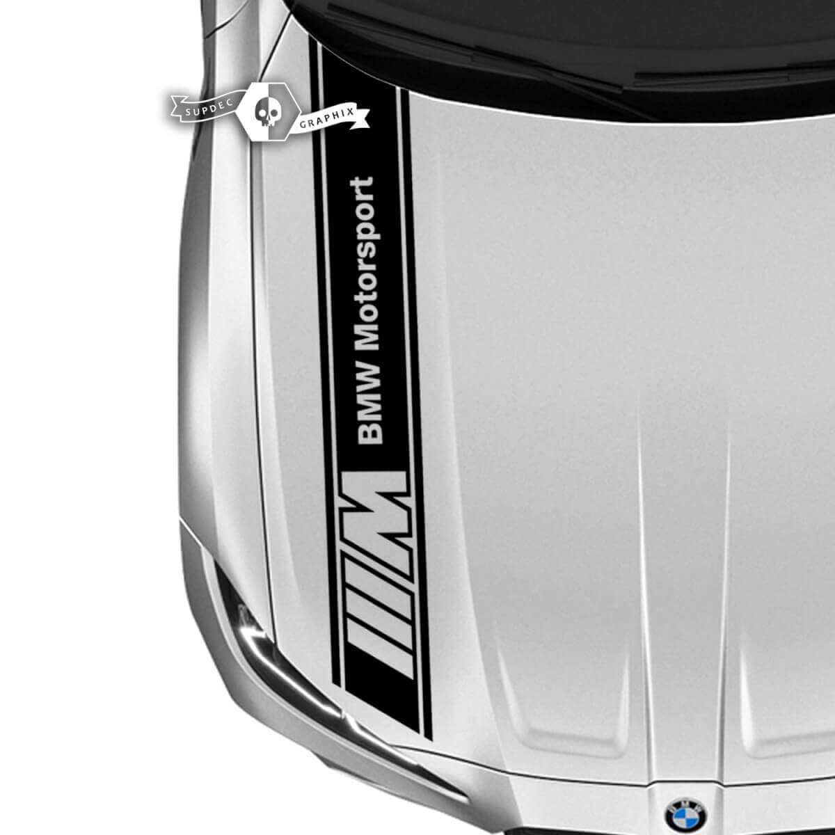 2021+ BMW M4 M3 G80 G82 G83 Hood M BMW Performance Vinyl Decal Sticker
