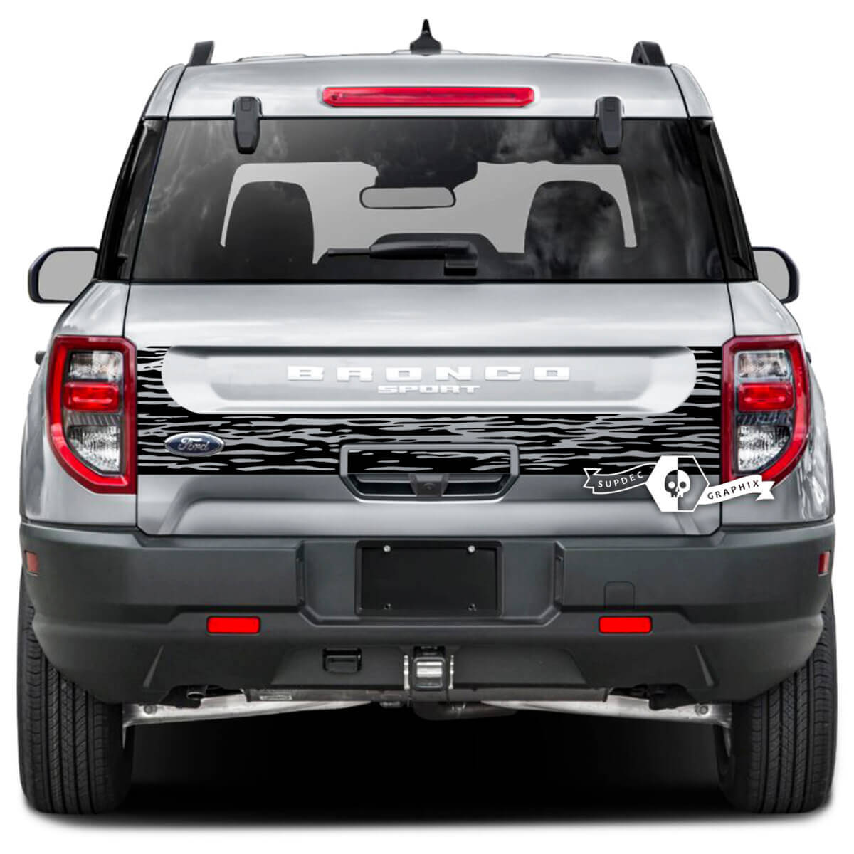 Ford Bronco Tailgate Bed Dazzle Paint Splash Wrap Decals Stickers
