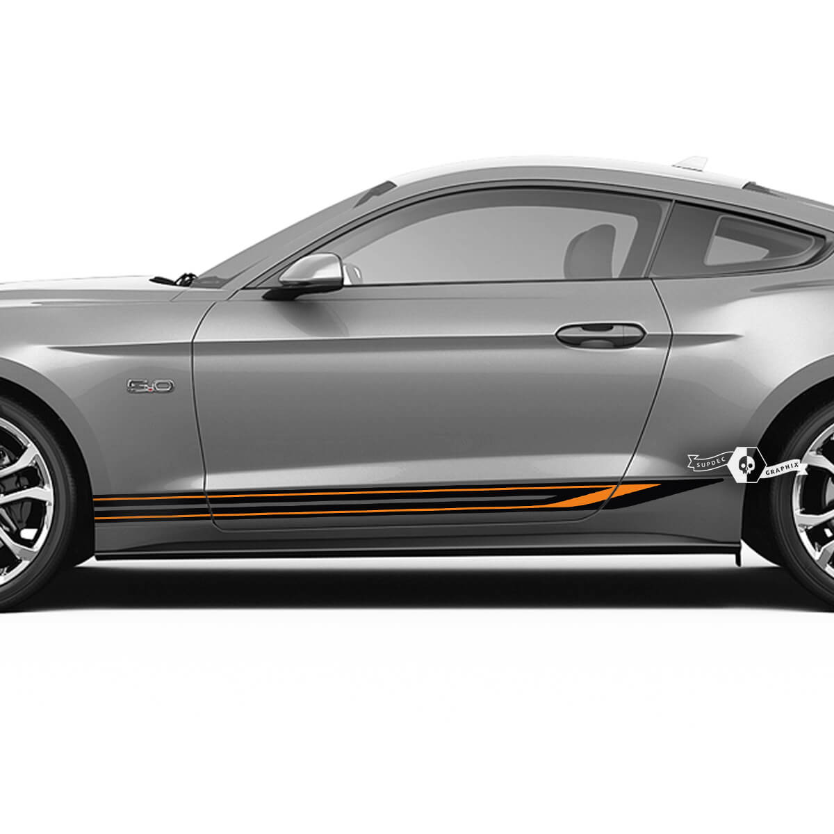 Rocker Panel Stripes for Ford Mustang Mach 1 Shelby GT500 GT350
