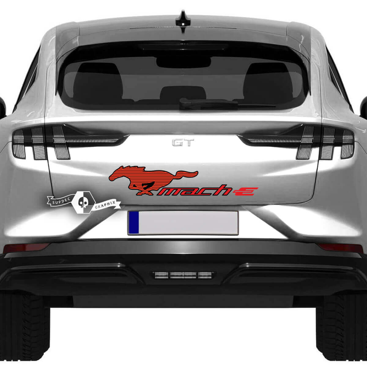 Rear Horse Decal for Ford Mustang MACH-E MACH E Vinyl Sticker
