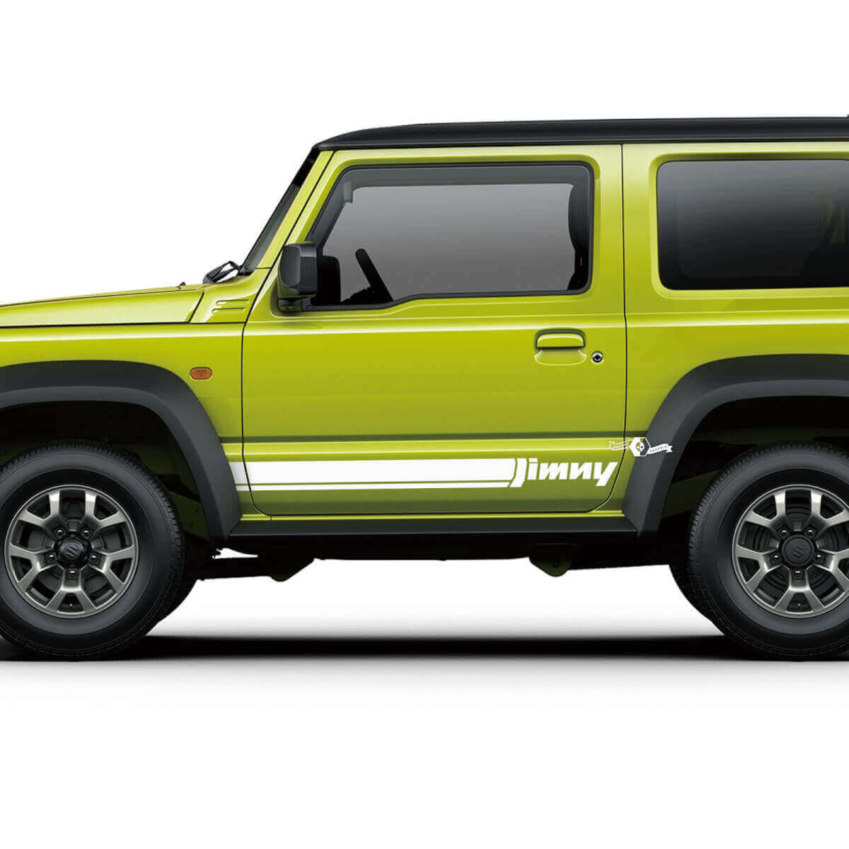 Lettering Rocker Panel Side Stripes Decal Sticker Graphics For Suzuki JIMNY