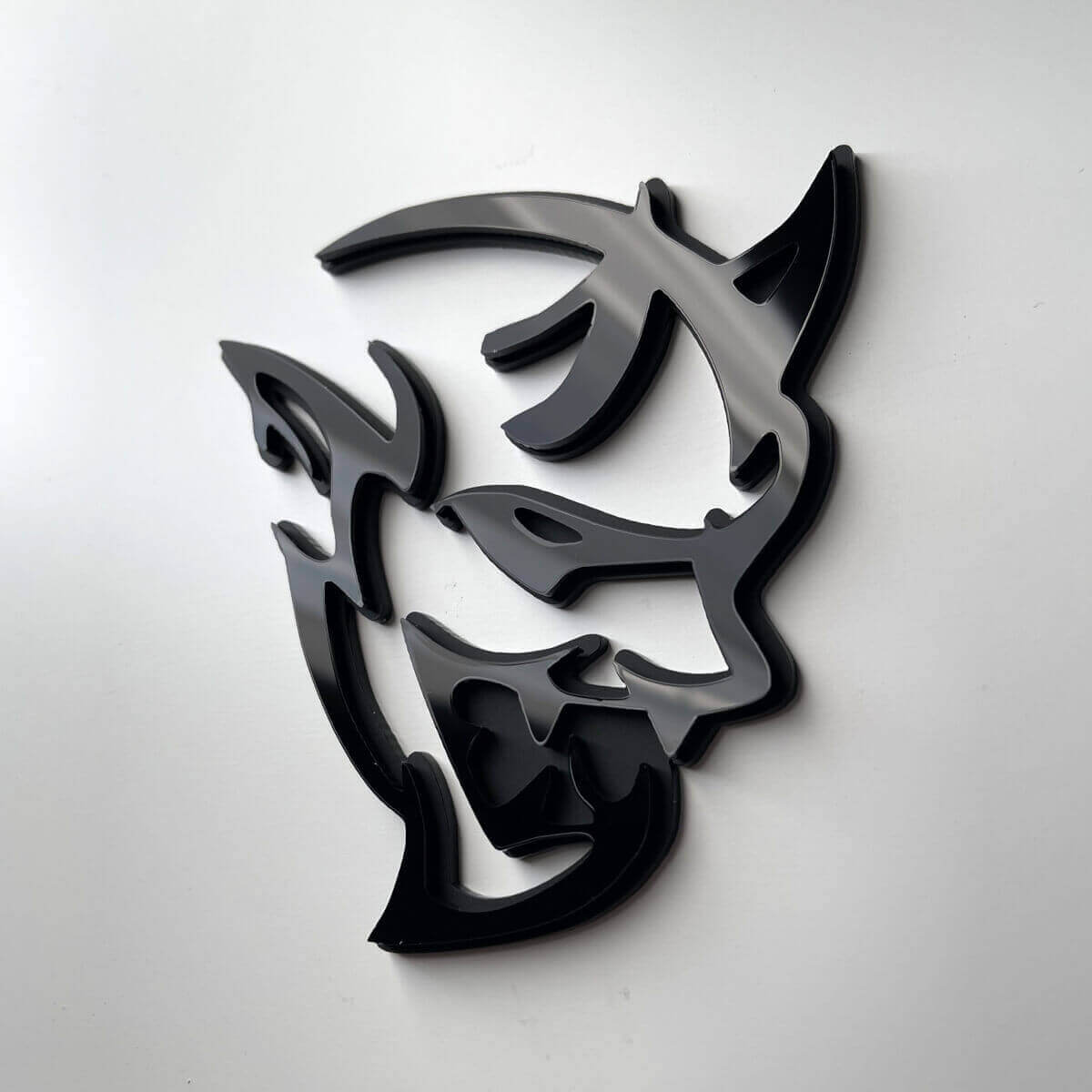 Custom 3D Badge Demon Dodge Charger Challenger logo Fender Badges Emblem 2