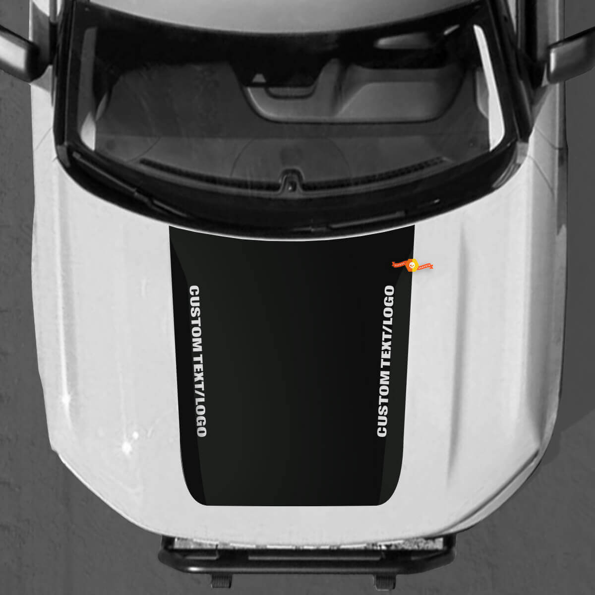 New Ford Bronco 2021 2022 Custom Text Hood Vinyl Decal Kit Sticker Graphic
