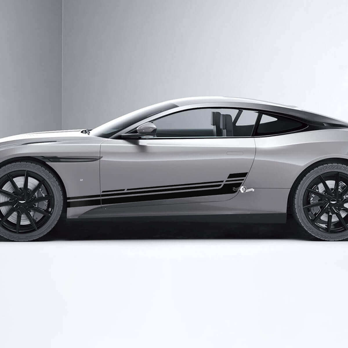 Autocollants Vinyle Rayures Portes Latérales 4 Pour Aston Martin DB11