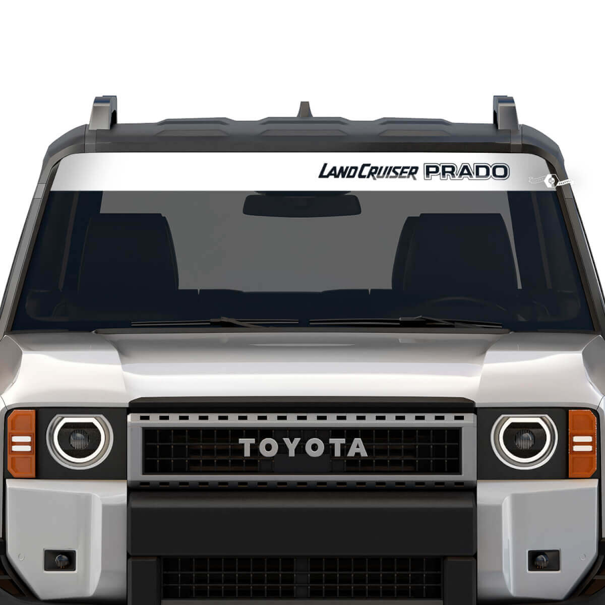 Land Cruiser Prado Windshield Vinyl Decal Sticker for Toyota Land Cruiser 2024
