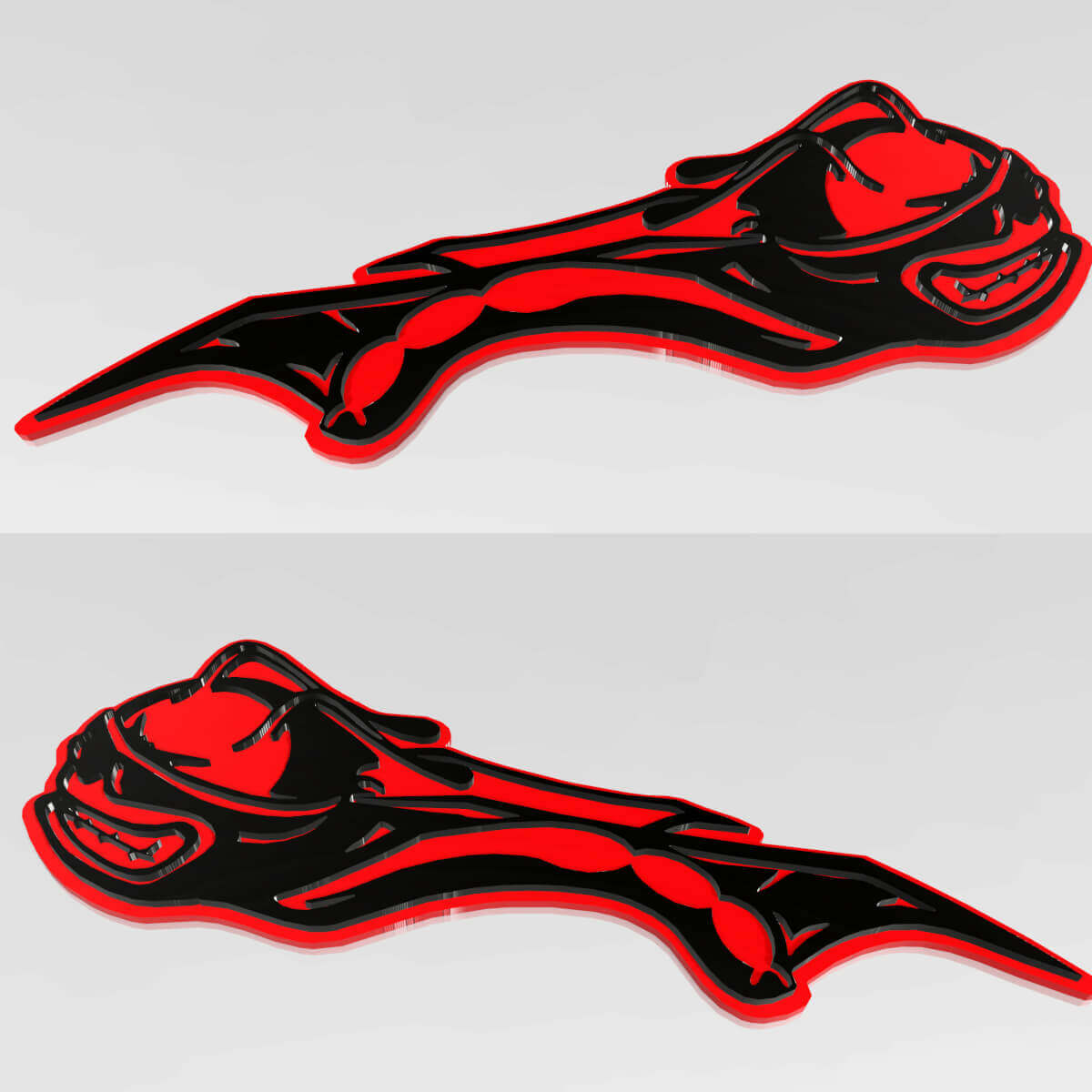 TEQ 3D Badge – Custom Fender Badges Emblem for Toyota
