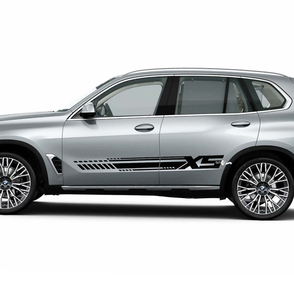Strobe Side Stripe Decal Kit for BMW X5 G05 – Custom Vinyl Graphics 2
