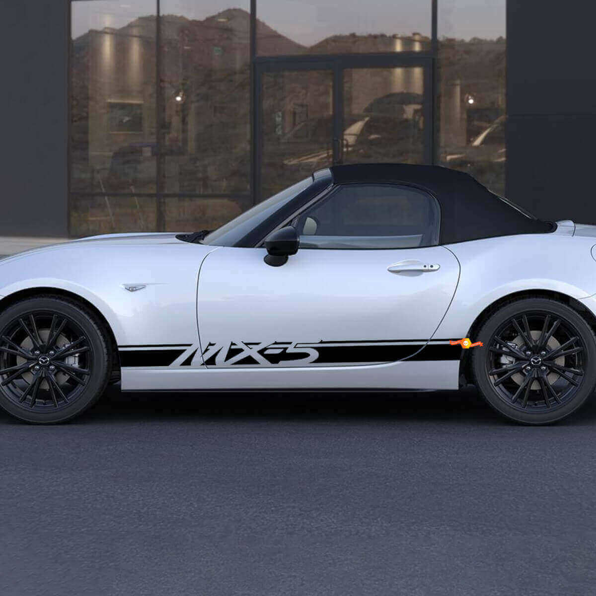 Autocollant vinyle bande latérale de porte MX-5 pour Mazda MX-5 Miata