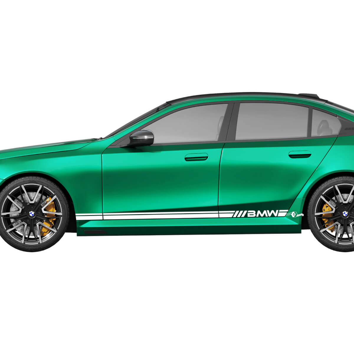 Side BMW Racing Decal Kit for BMW 5 Series G60 M5 G90 - SupDec Graphix Vinyl Stickers
