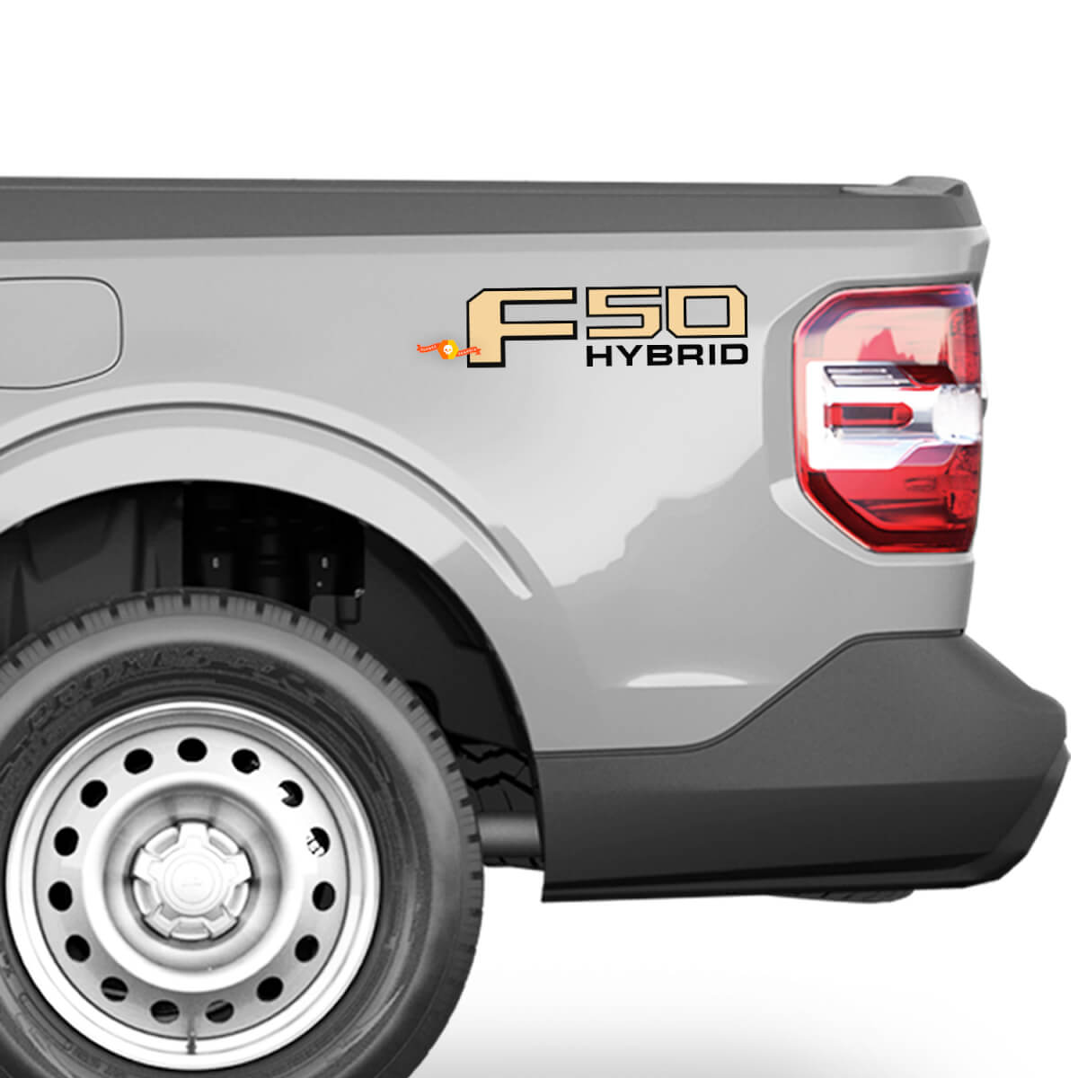 F50 Hybrid Bed Side Vinyl Decals Stickers Graphic for Ford Maverick
