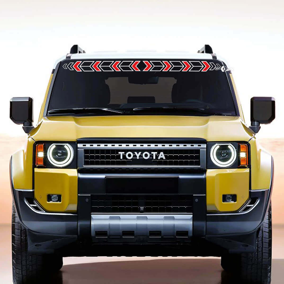 Arrows Windshield Decal Vinyl Stickers Graphic For Toyota Land Cruiser