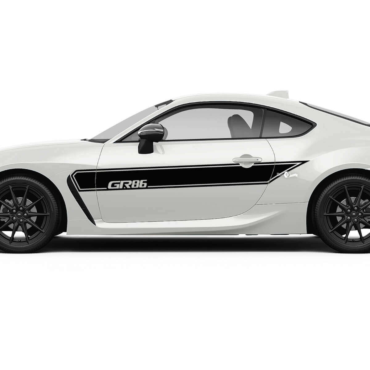 GR86 Outline Stripes Side Vinyl Decal Sticker for Toyota GR86