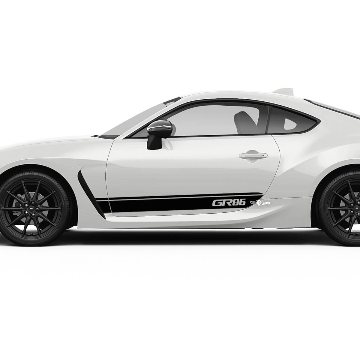 Toyota GR86 Doors Side Accents Stripes Graphics Decals Stickers
