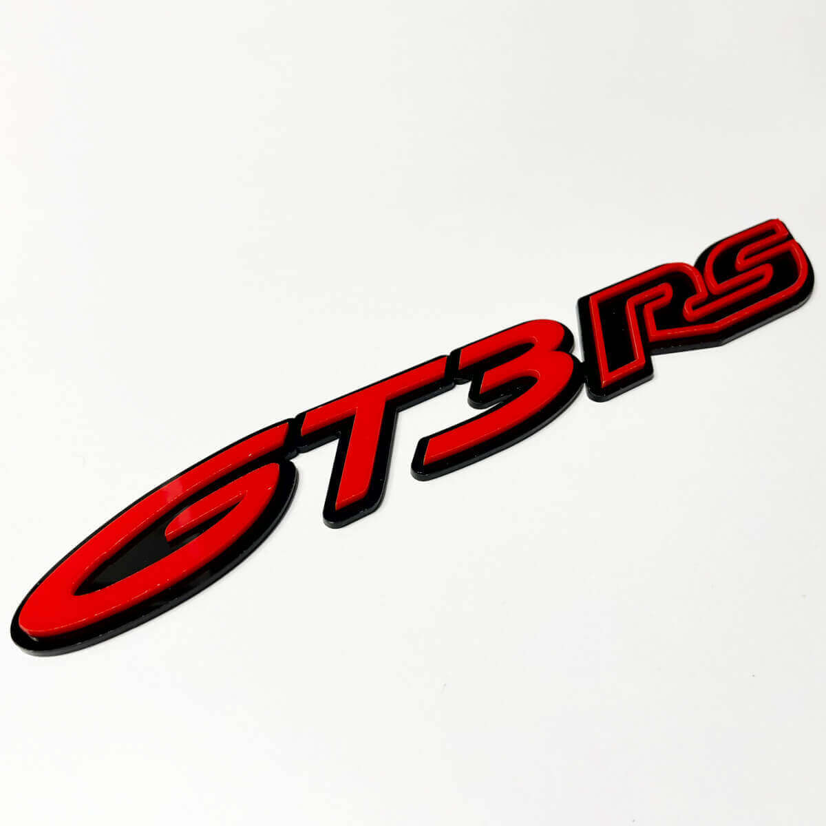 Emblème 3D GT3 RS – Badge personnalisé pour aile, hayon, calandre avant pour Porsche GT3 RS