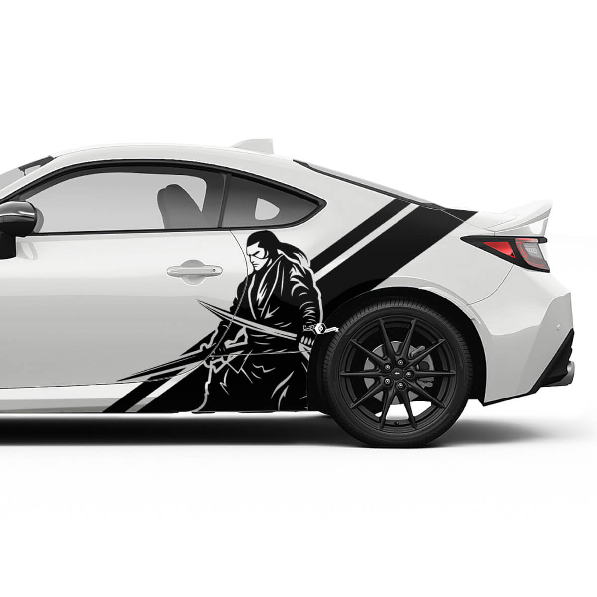 Japan Samurai Doors Side Stripes Graphics Decals Stickers for Toyota JR86 Supra
