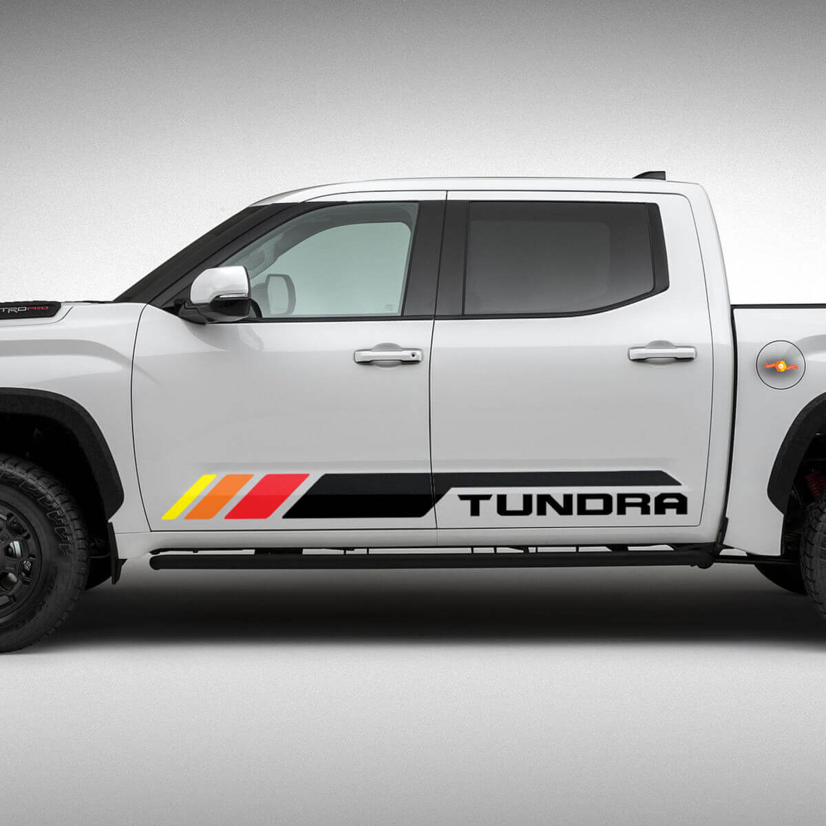 Heritage Side Stripes Vinyl Decal Kit for Toyota Tundra