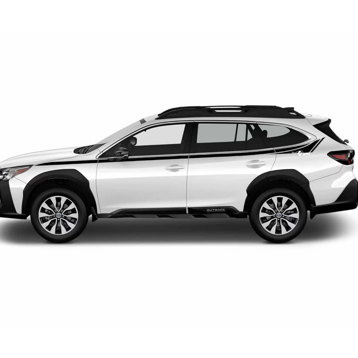 Pinstripe Upper Door Side Vinyl Decal Kit for Subaru Outback