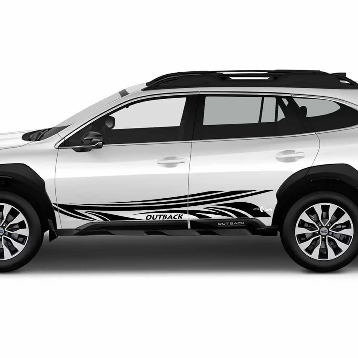 Side Doors Tribal Vinyl Sticker Decal Graphic for Subaru Outback
