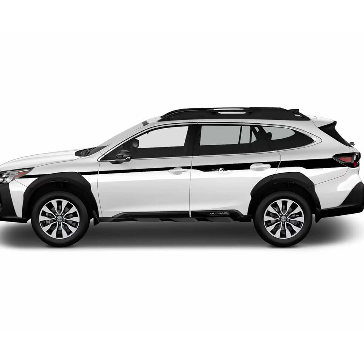 Side Doors Stripes Vinyl Sticker Decal Graphic for Suba Outback
