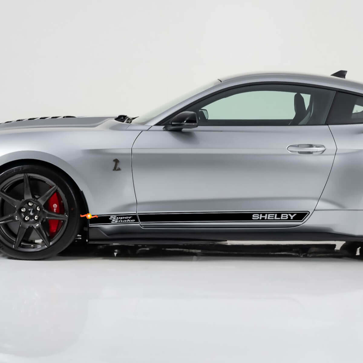 Super Snake Shelby Rocker Panel Decals for Ford Mustang
