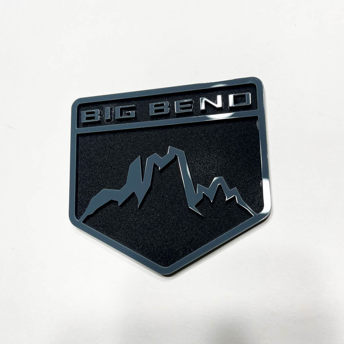 Bronco Big Bend Mountains Fender Badges Tailgate Emblem 3D Badge
