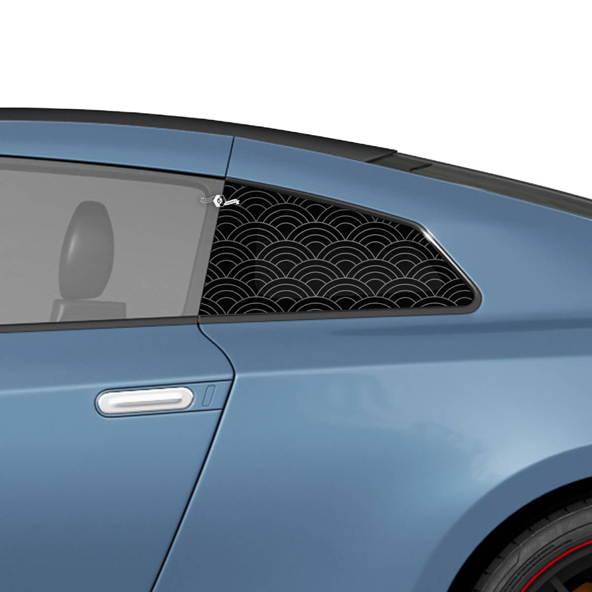 Side Rear Window Japan Style Graphics Decals Stickers Kit for Nissan GT-R 2
