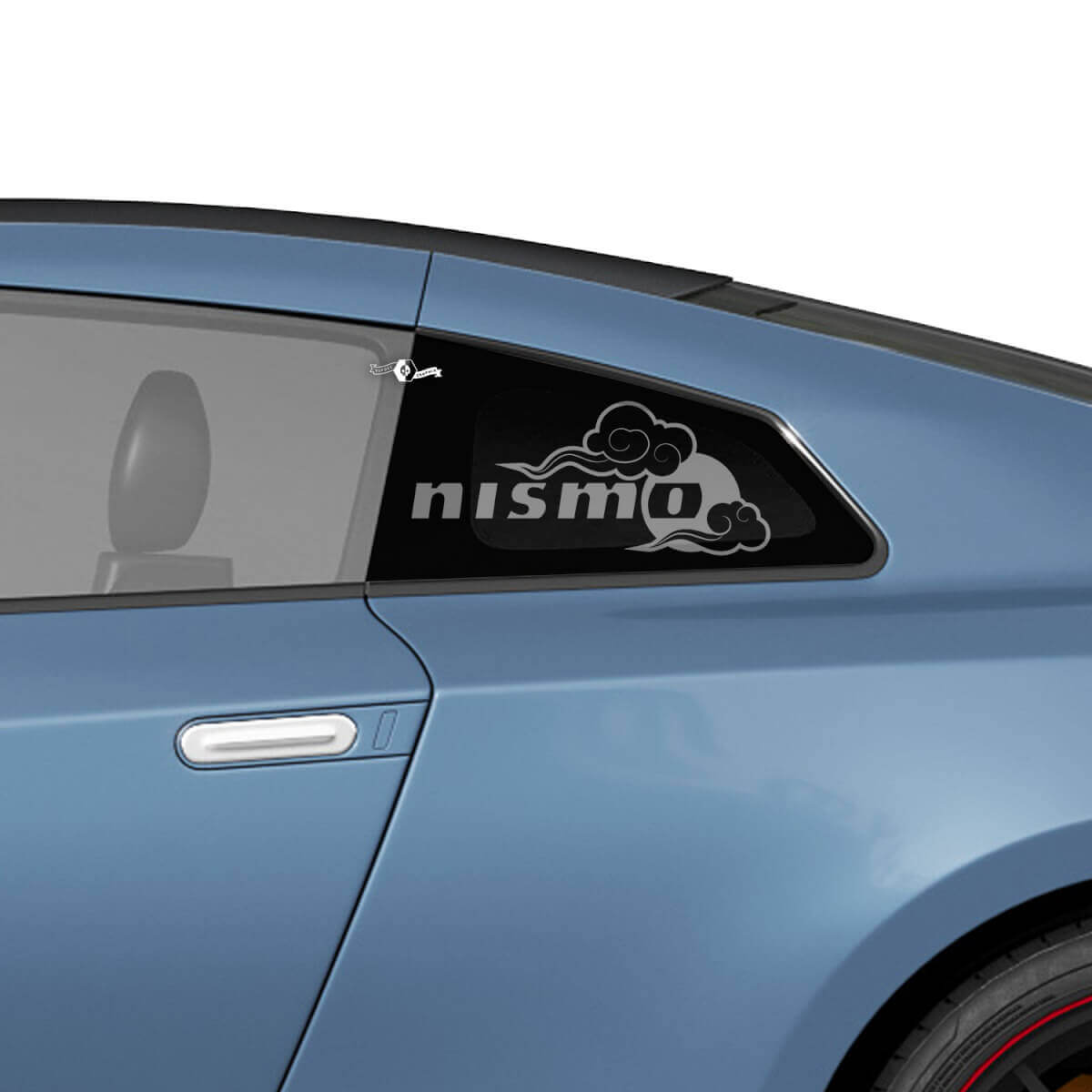 Side Rear Window Nismo Style Graphics Decals Stickers Kit for Nissan GT-R
