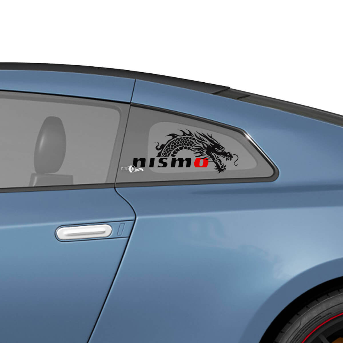 Side Rear Window Nismo Dragon Graphics Decals Stickers Kit for Nissan GT-R
