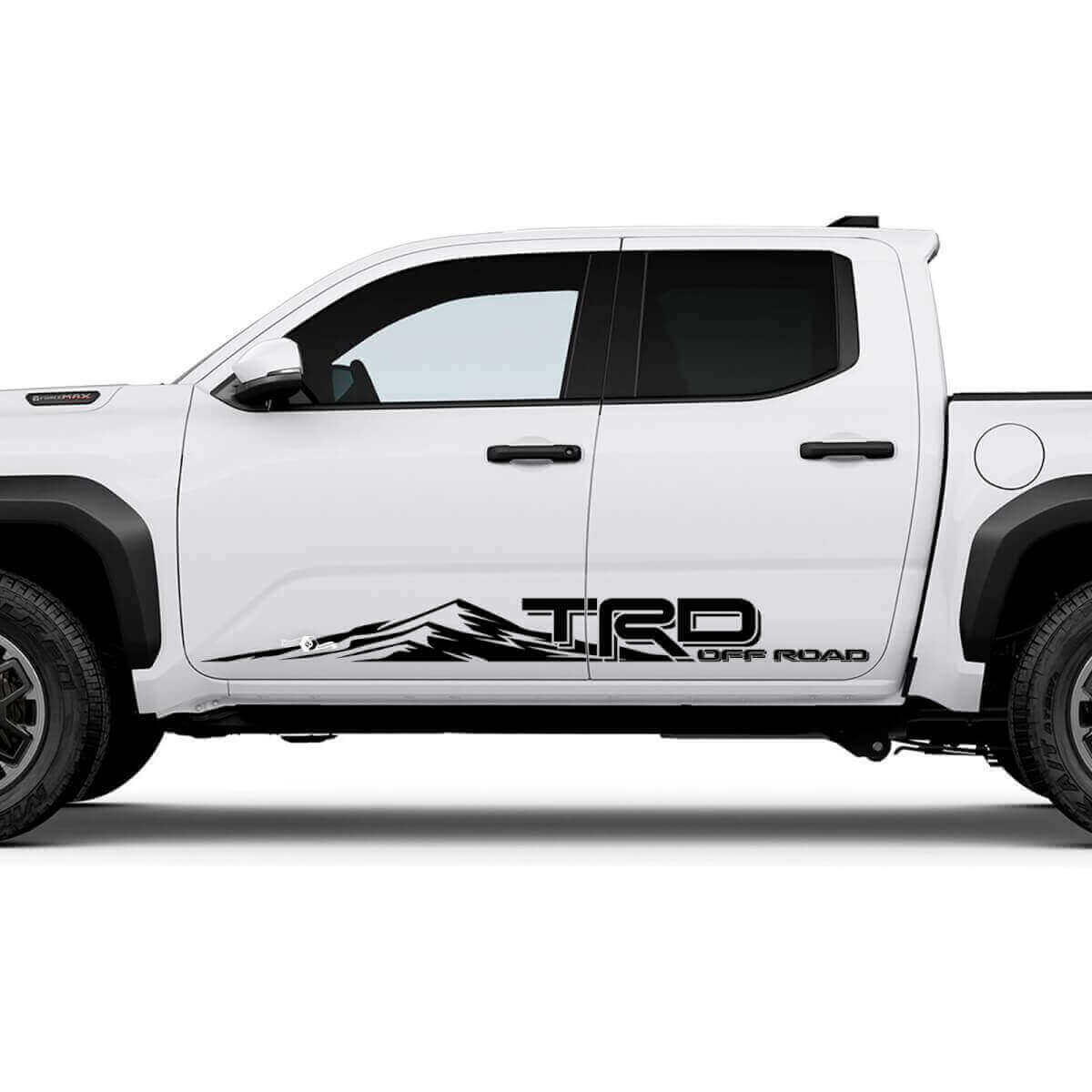 TRD Off Road Side Mountains Rocker Panel Decals Stickers 3 for Toyota Tacoma