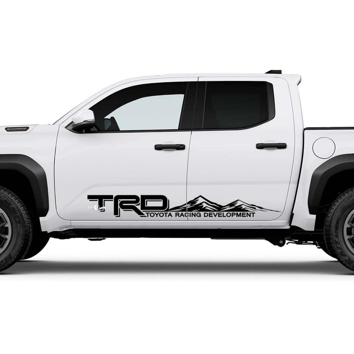 TRD Off Road Side Mountains Rocker Panel Decals Stickers for Toyota Tacoma 5
