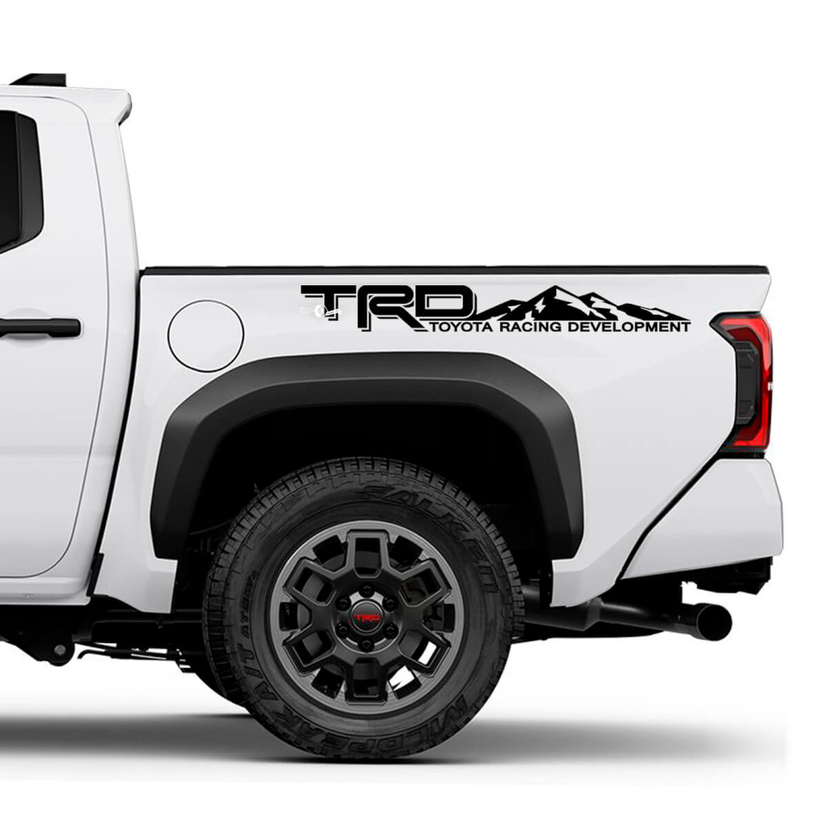 Mountains Bedside Truck Decals Stickers for Toyota Tacoma 4th Gen
