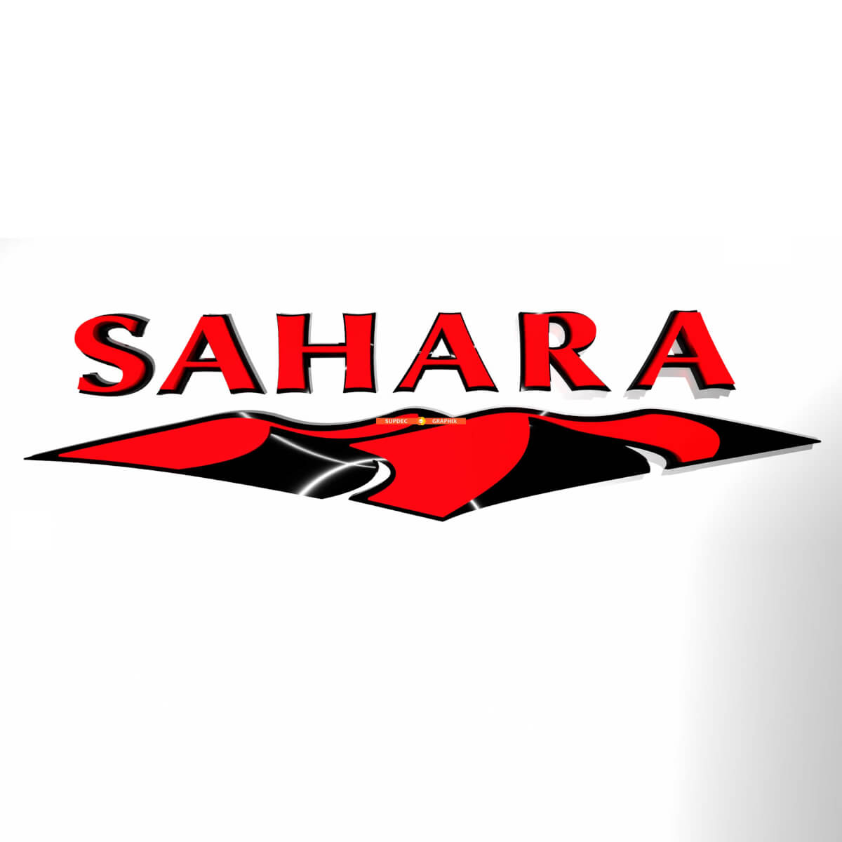 Sahara Dunes Wrangler Fender Badges Tailgate Emblem 3D Badge for Jeep Wrangler
