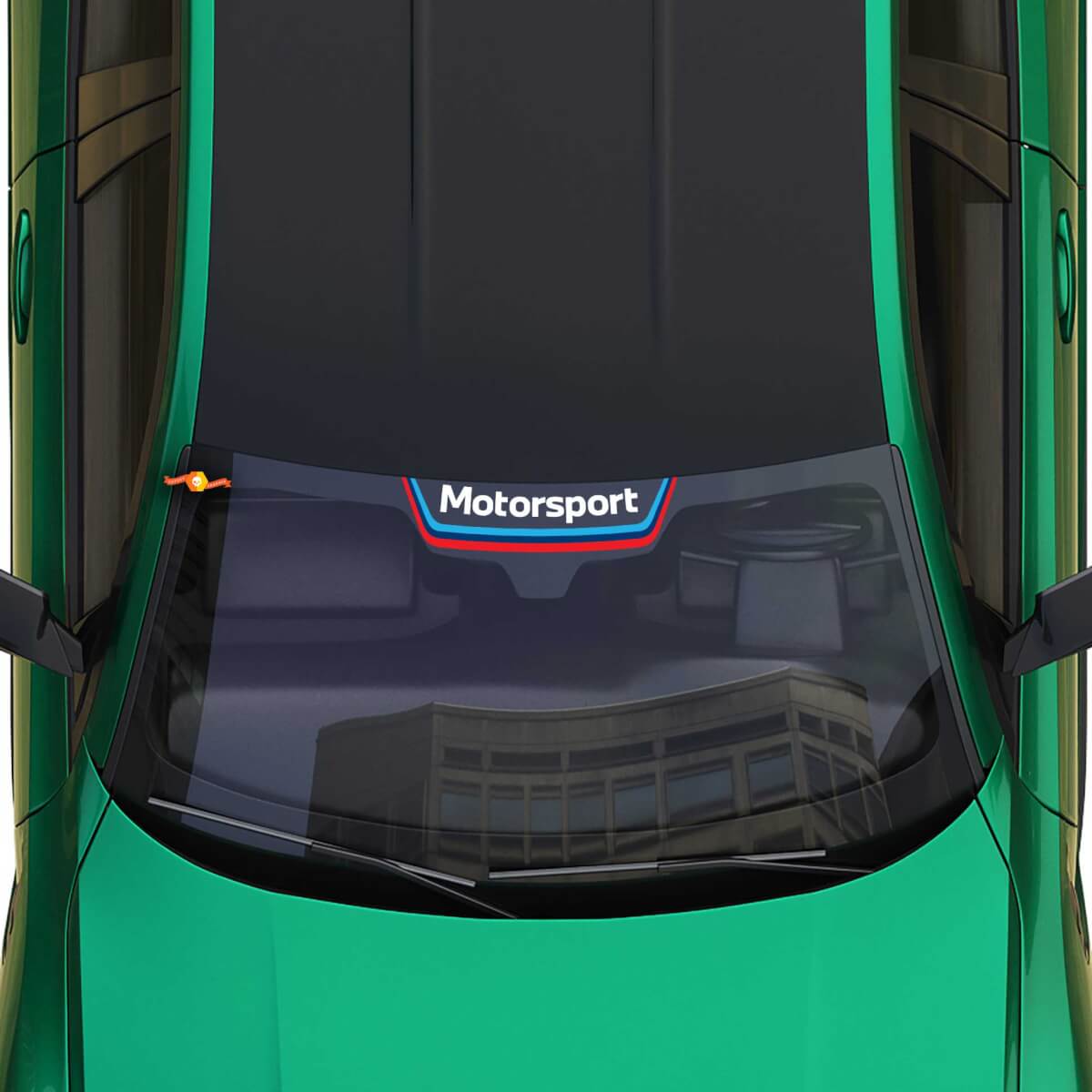 Motorsport M Stripes decal Windshield sticker fit to BMW G series
