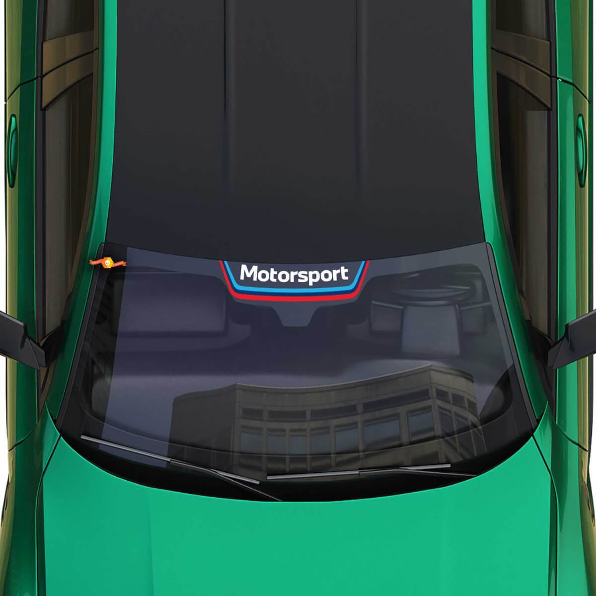 Motorsport M Stripes decal Windshield sticker fit to BMW G series
