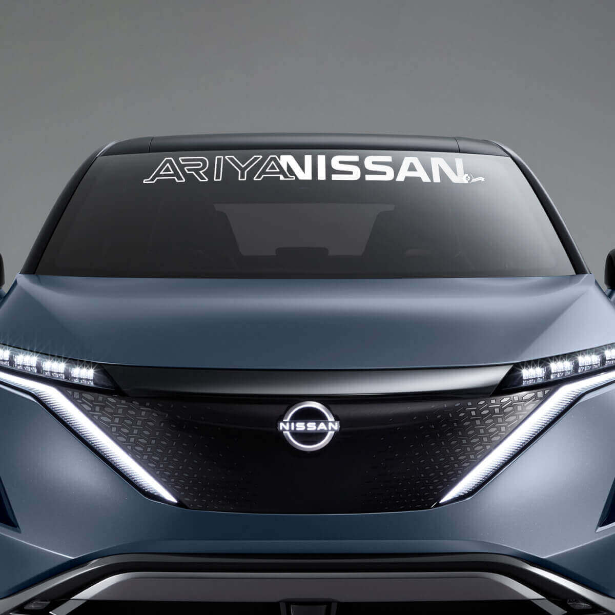 Lettrage de marque Autocollant graphique pare-brise pour Nissan ARIYA