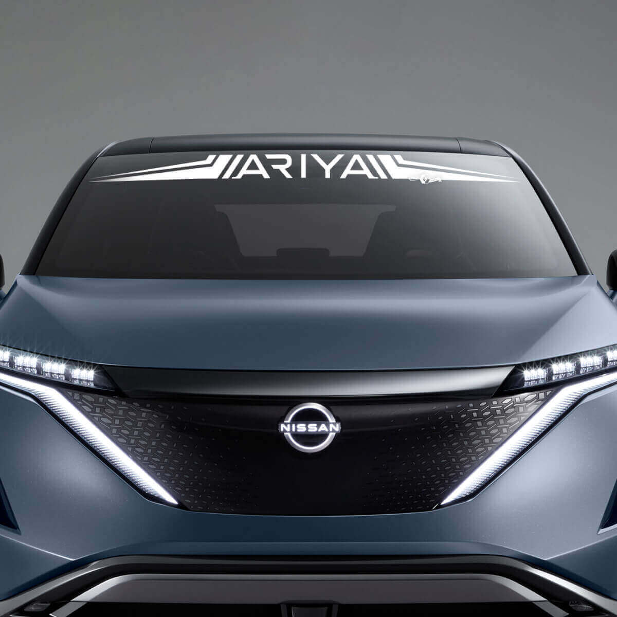 Lettering de Marca Tiras para Parabrisas Gráficos Calcomanía Adhesiva para Nissan ARIYA