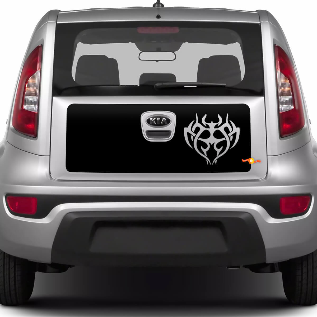 Rear Trunk Vinyl Wrap Decal Sticker for Kia Soul 3
