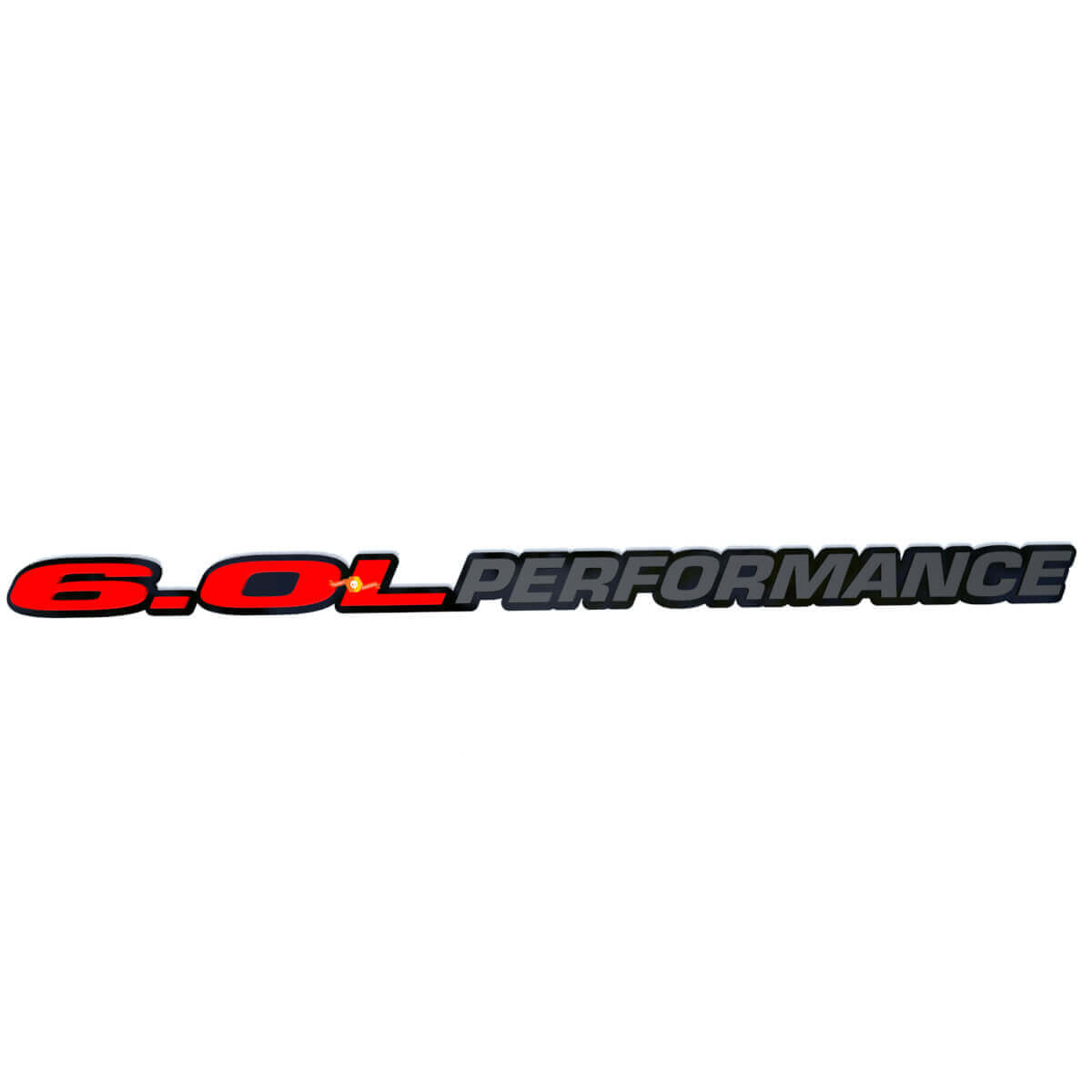 6.0 Kinerja Lambang Kap Mesin 3D untuk Truk Dodge Ram Powerstroke 6.0L
