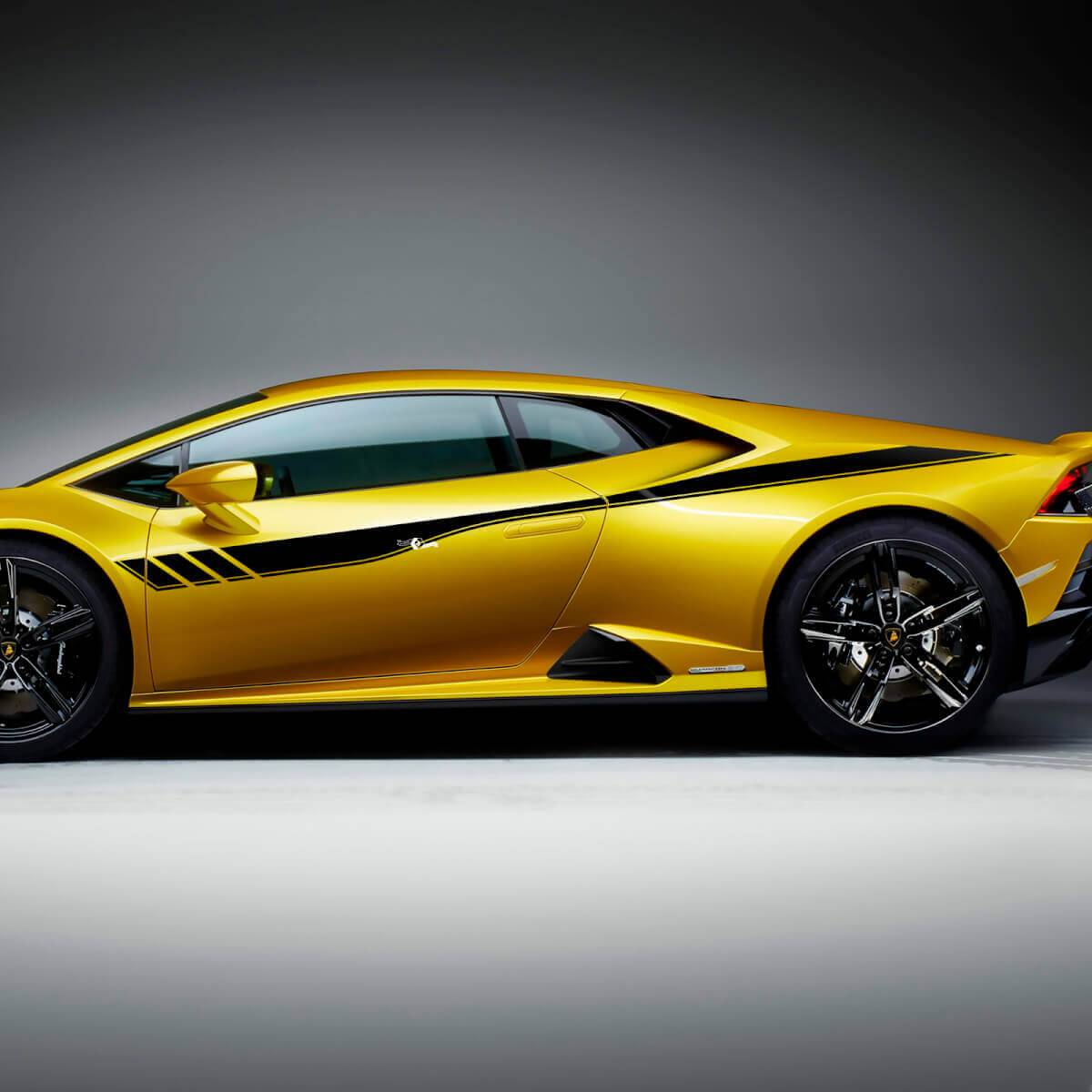 Side Stripes Graphics Racing Vinyl Decal Sticker Graphics 2 for Lamborghini Huracan Evo